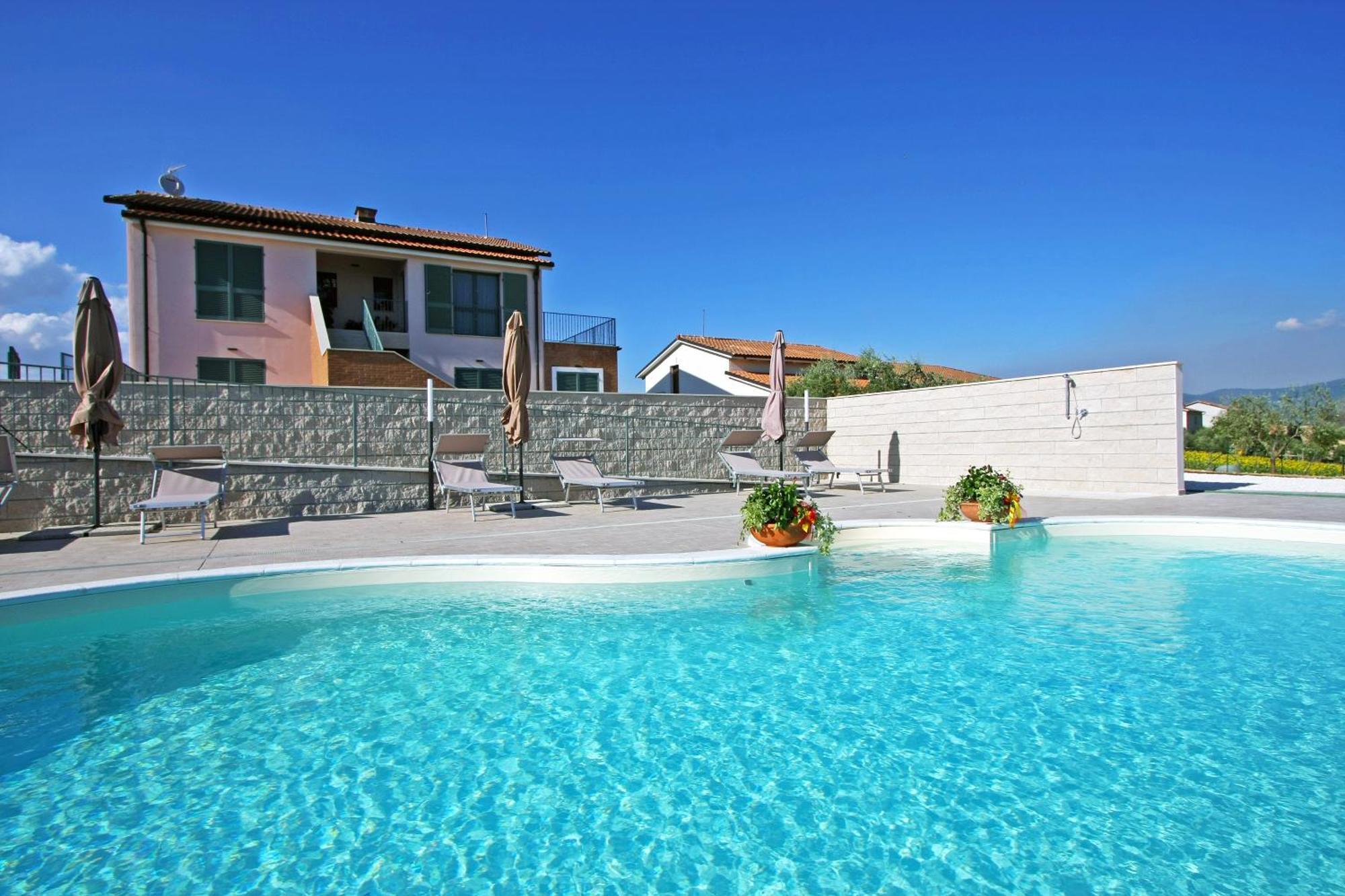 Villa La Collina del Girasole Montecastrilli Esterno foto