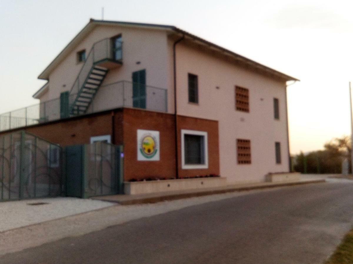 Villa La Collina del Girasole Montecastrilli Esterno foto